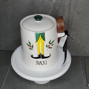 Rae Dunn Elf Ceramic Dish